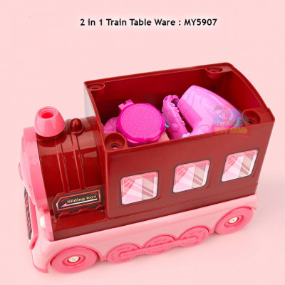 2 in 1 Train Table Ware : MY5907